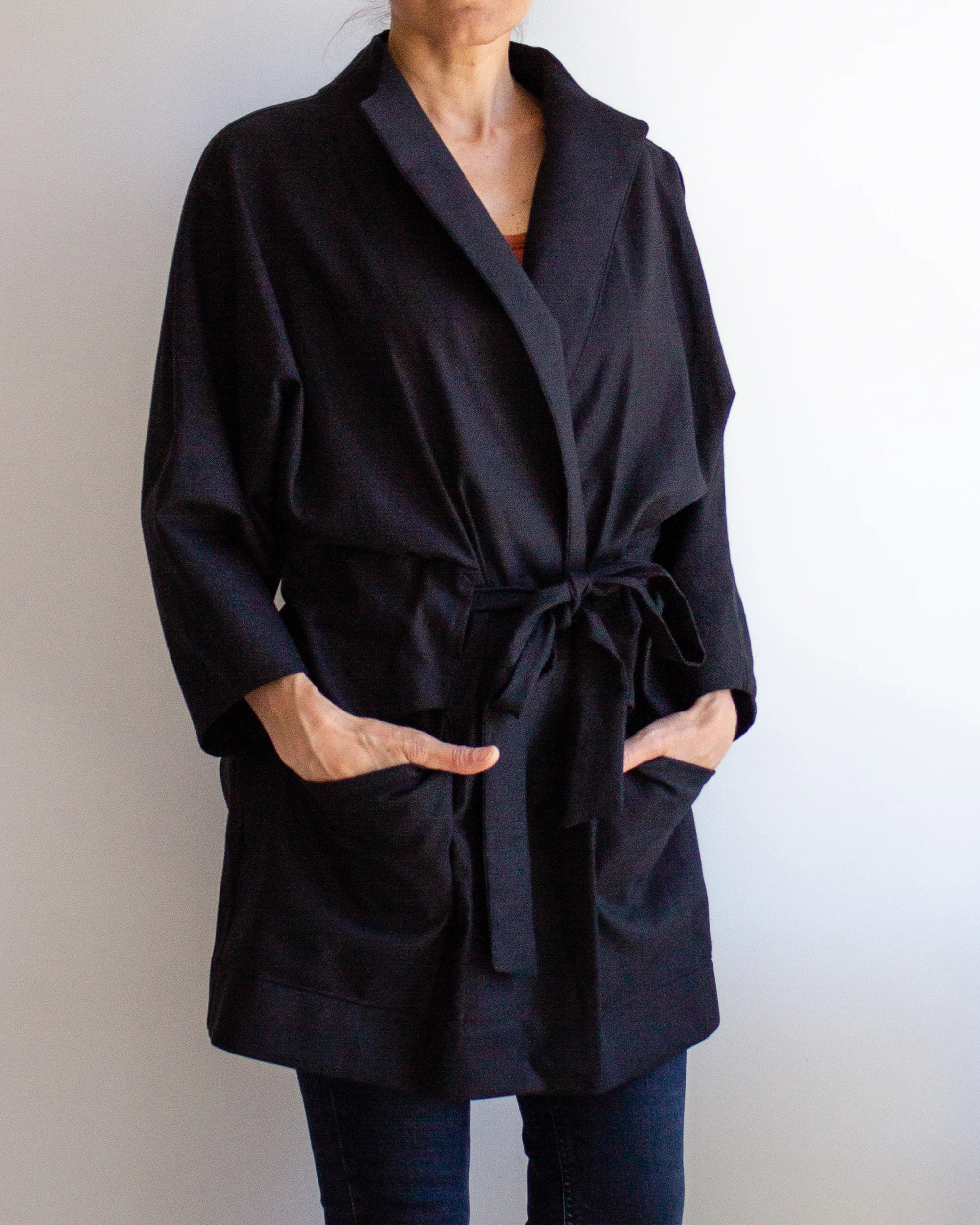 Northa jacket / organic cotton and linen blazer / SimonesRose.com