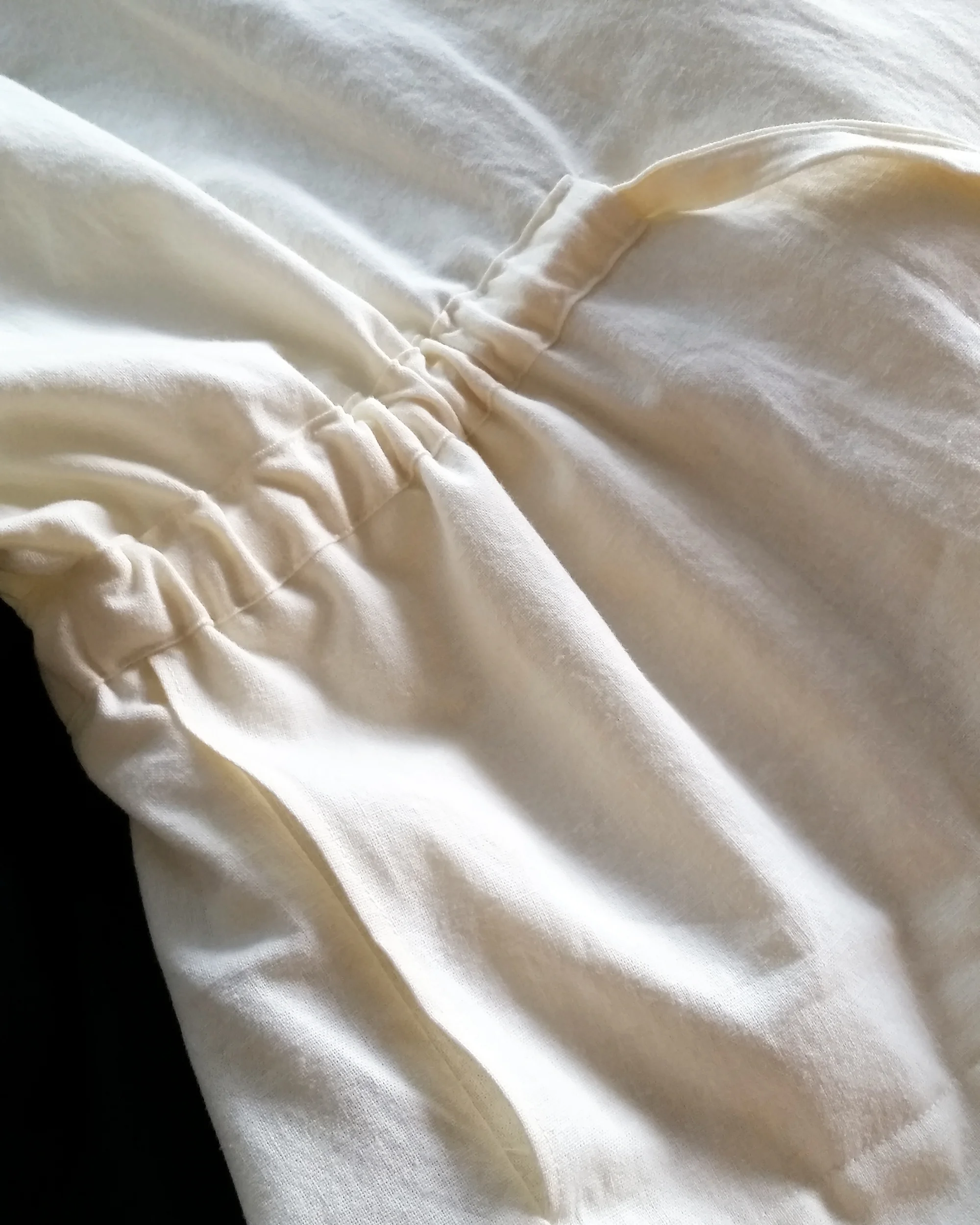 GINN organic cotton + organic linen jacket / blazer / blouse - SIMONESROSE.COM
