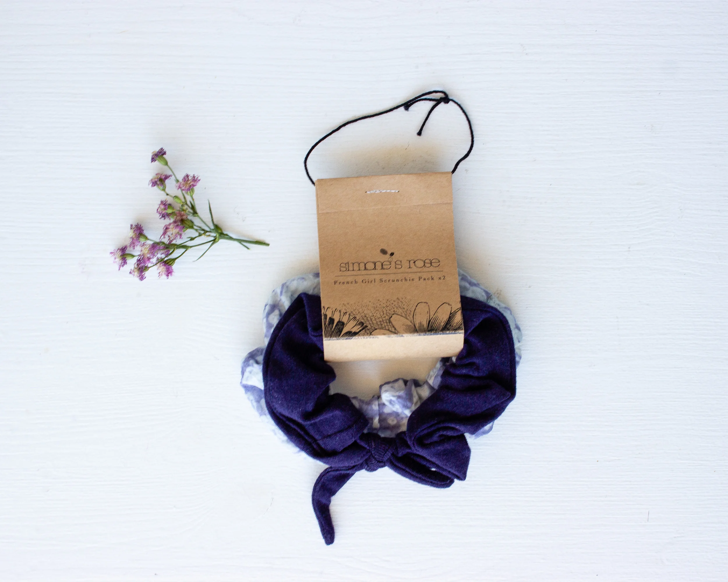 Purple Rain Scrunchie Pack / SimonesRose.com
