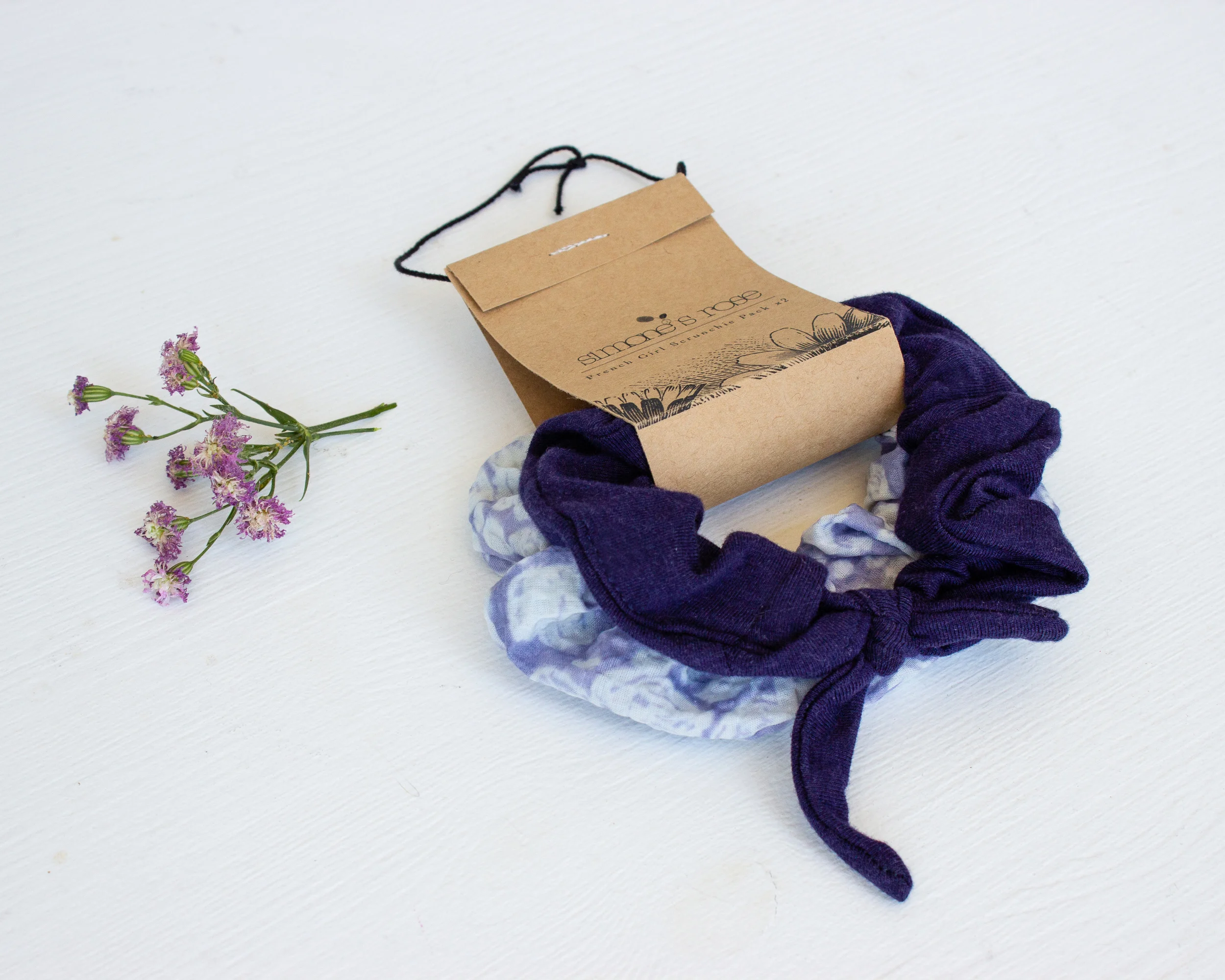 Purple Rain Scrunchie Pack / SimonesRose.com