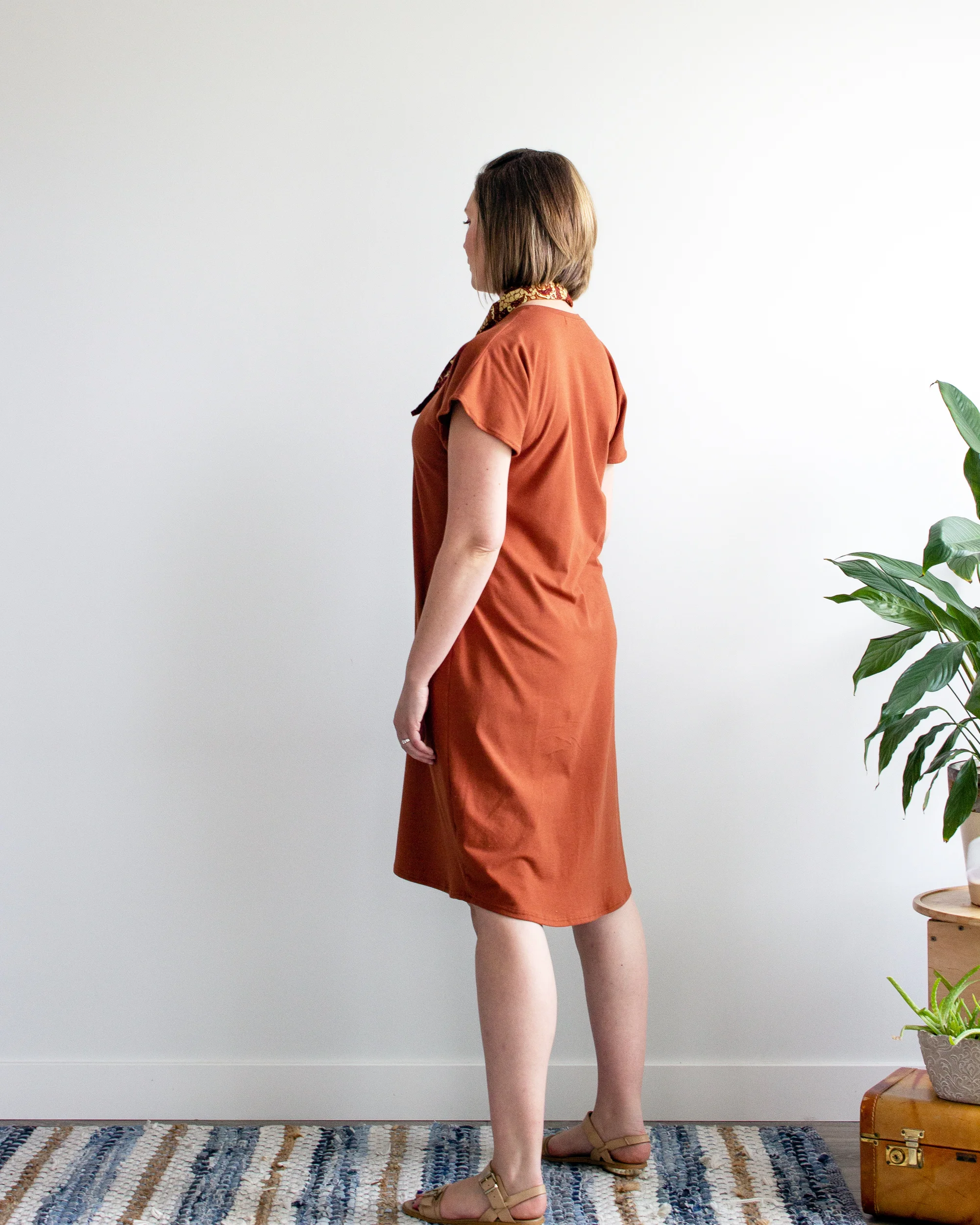 Marigold t-shirt dress / SimonesRose.com