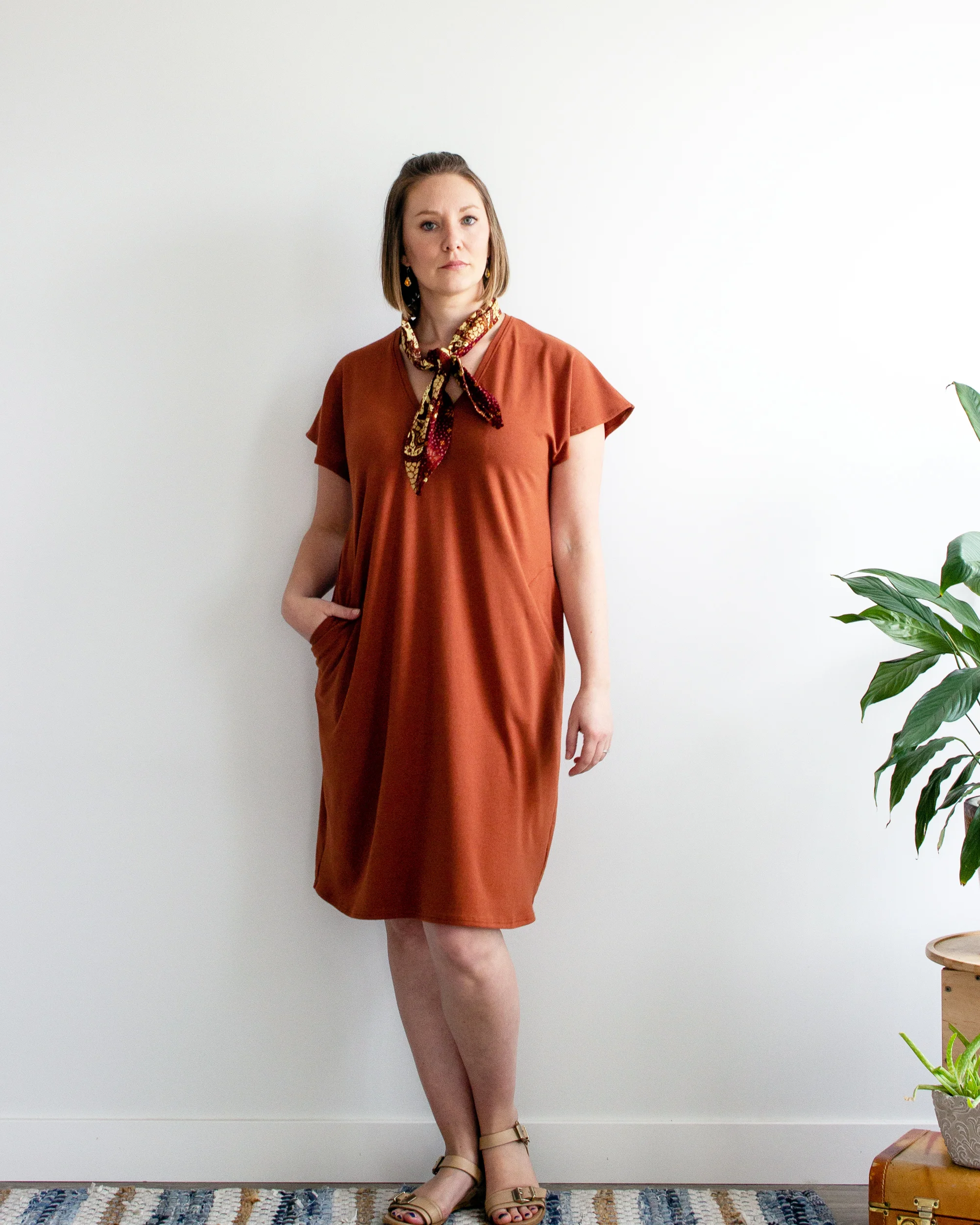 Marigold t-shirt dress / SimonesRose.com