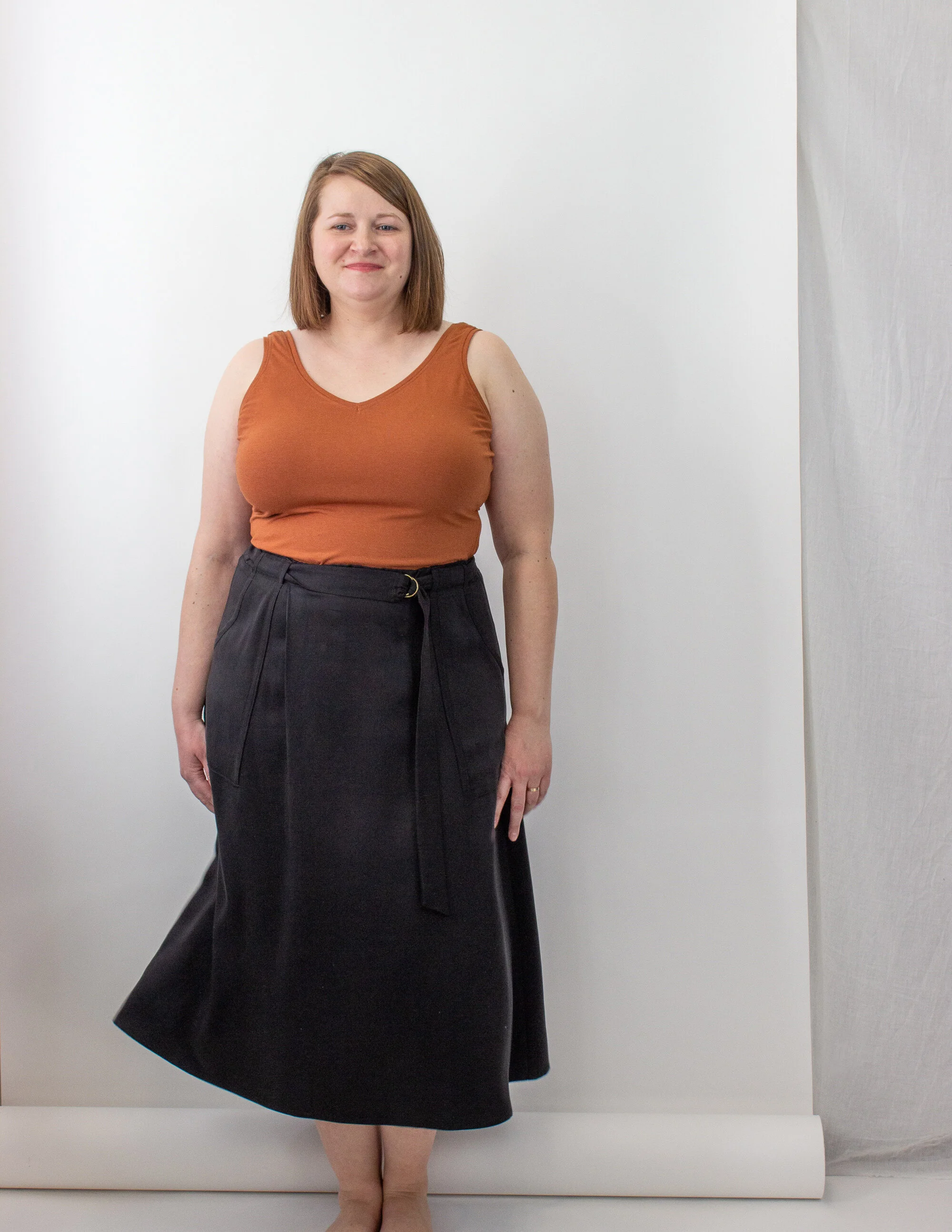 mid length skirts canada