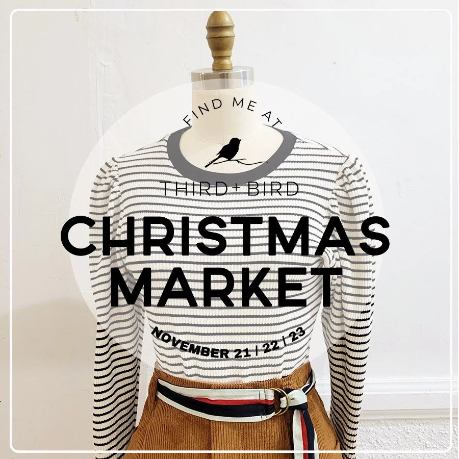 Hey Manitoba! We are so thrilled to be showing at @thirdandbird Christmas market next weekend! You can find us along with 170 incredibly talented Canadian makers this year.

Featured here and under the needle this weekend (available at the market) - 