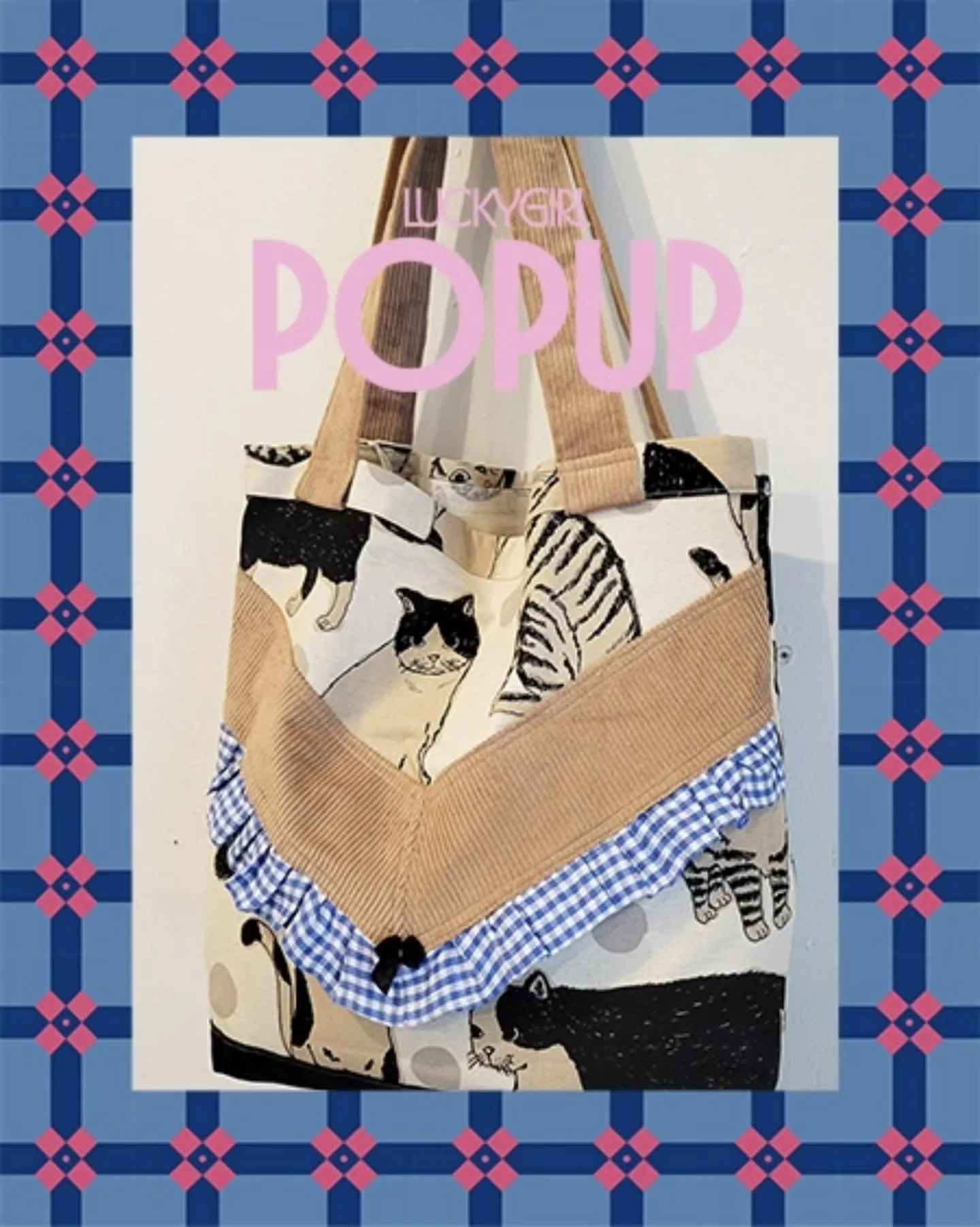 It's a local babes GIVEAWAY ✨️. Win 2 free tickets to LUCKY GIRL POP UP - happening next Sunday December 14th from 11-6pm at Winnipeg's Centennial Concert hall!

You'll also win a cat tote (valued at $58) which you can use to carry all the fun things