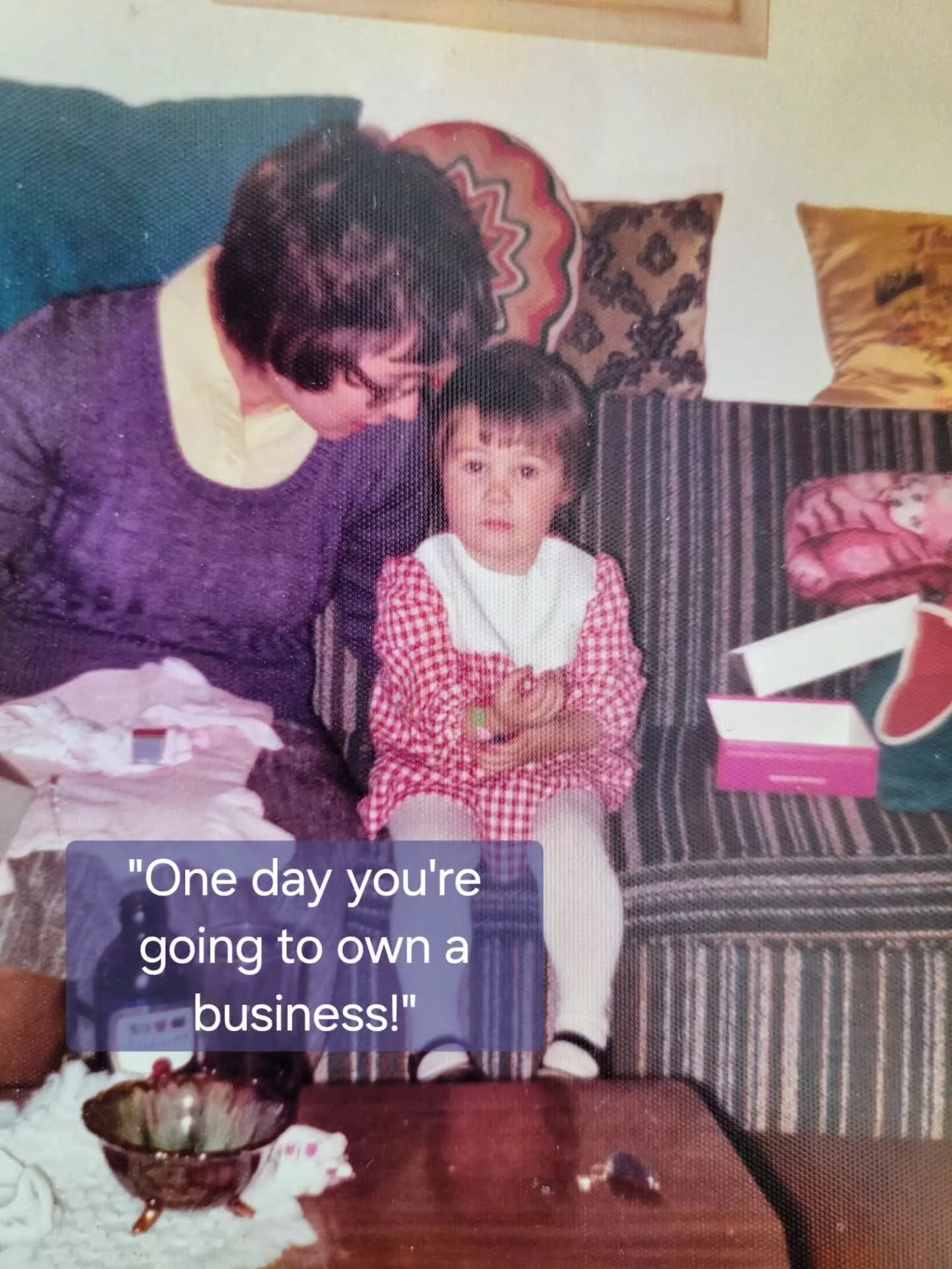 Little did she know... 🤍🤍🤍 Spring collection coming soon!  We've been busy doing all the things &amp; appreciate you being here. 

P.S Can you see where our Dreamscape jacket inspo came from?  I can't get away from the whimsy &amp; nostalgia.  It'