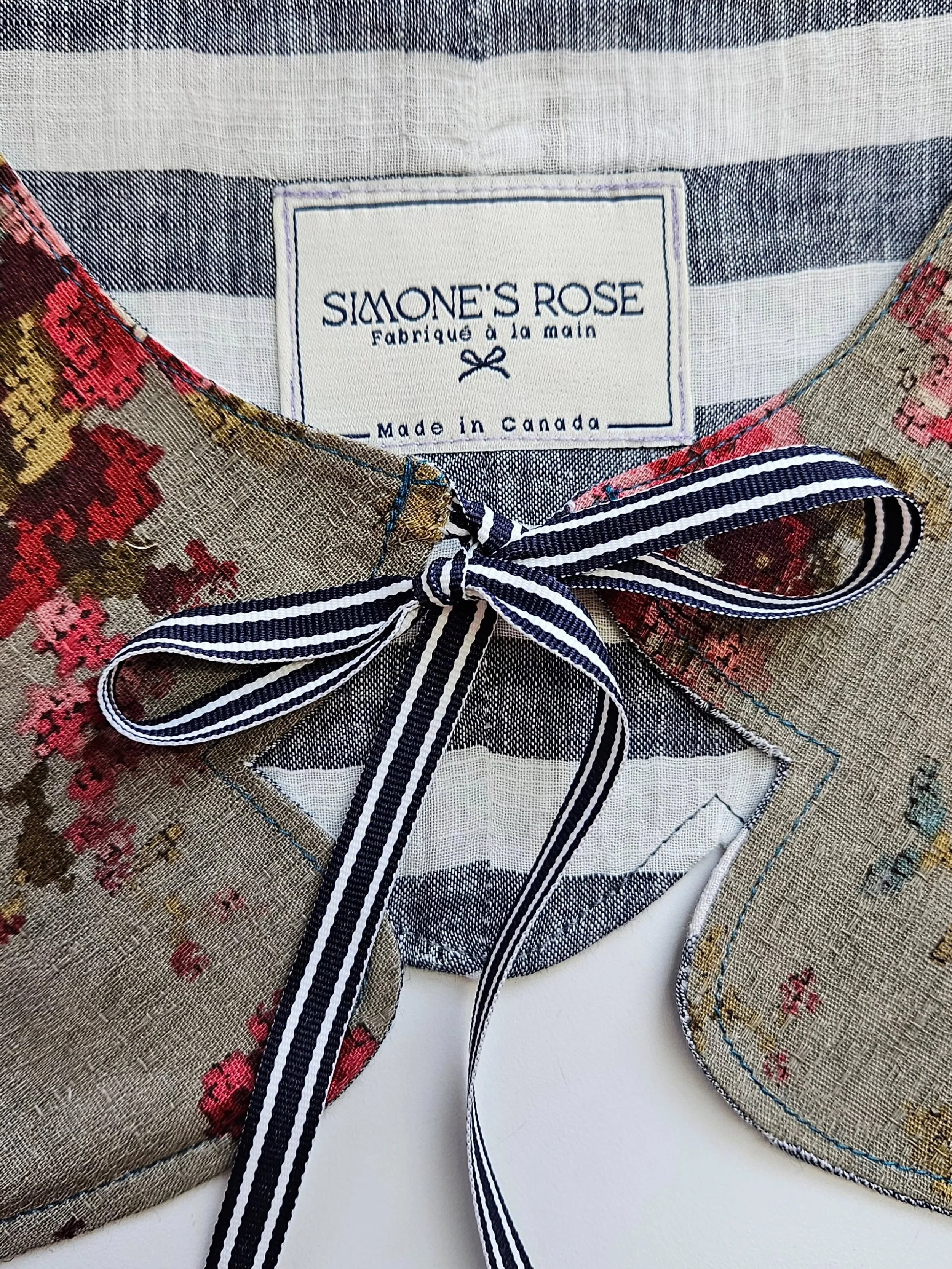 First things first - Its Saturday Open studio day 🌷  Details below! 

Secondly - we'll be launching these new removable (And zero waste!) collars in the online shop tomorrow (04/26/26)  at 10am cst.  They make a great gift for the fashion queen in y