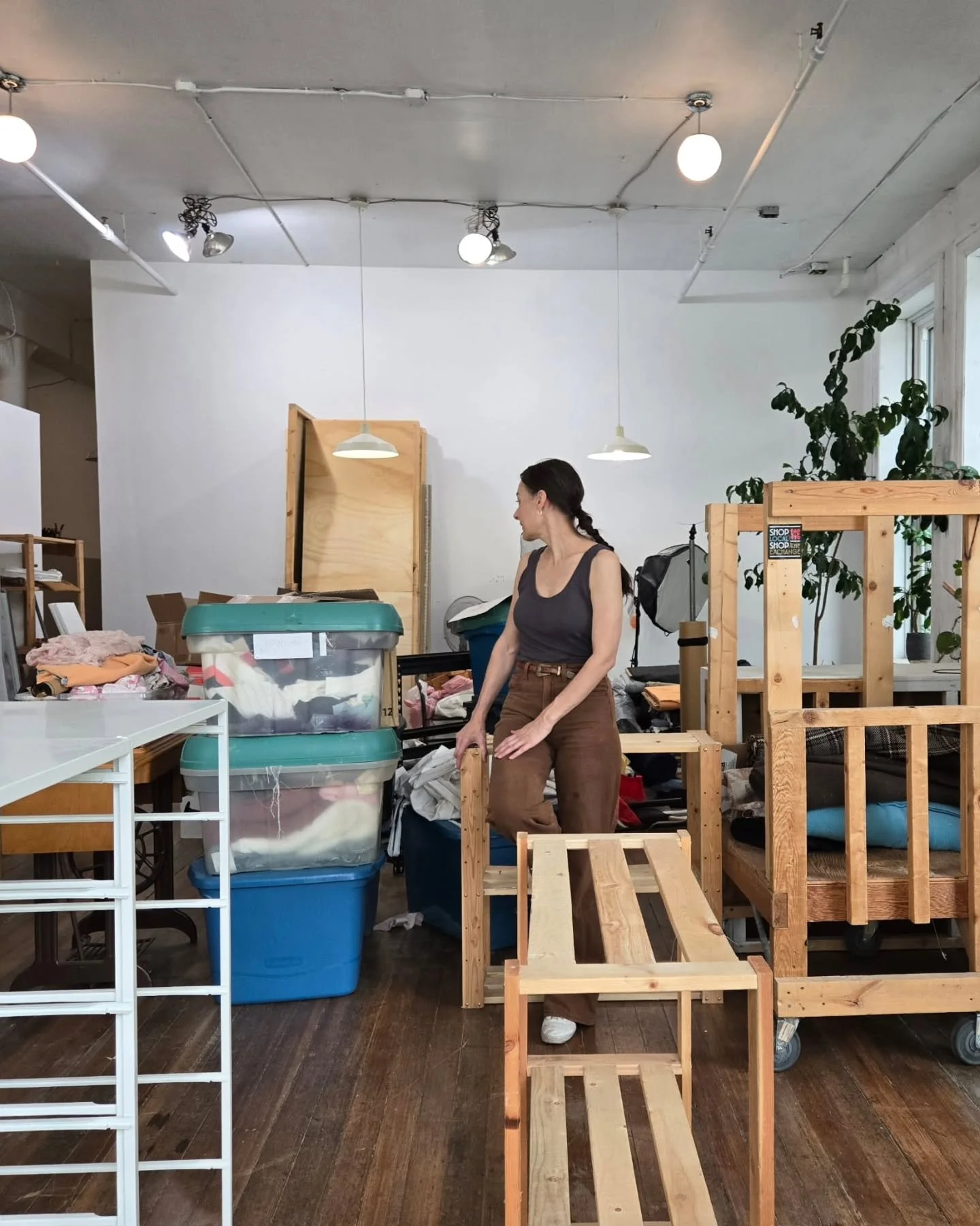Well lovelies - the past few days have been a whirlwind!  We had the best weekend at our last market of the summer with Third and Bird in Clear Lake, MB! 

On Sunday night &amp;  Monday I packed up our sweet little studio &amp; moved one floor down t