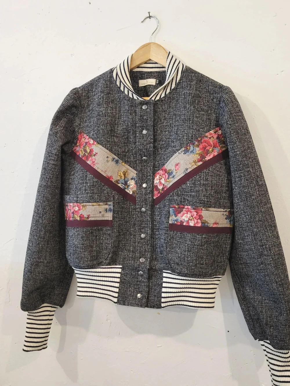 CUSTOM ORDER INFO - Dreamscape bomber jacket by Simone’s Rose