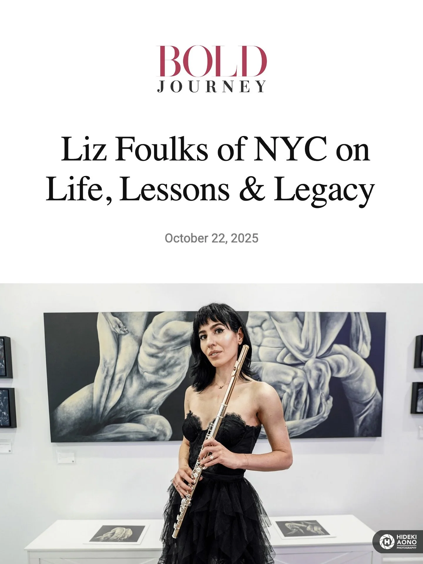 Had the pleasure of speaking with @boldjourneymag again! Thanks for inviting me to do another interview. 🖤

Swipe through to read more about my process, what I&rsquo;m focusing on at the moment, and how my past has led me here.

Art gallery space in