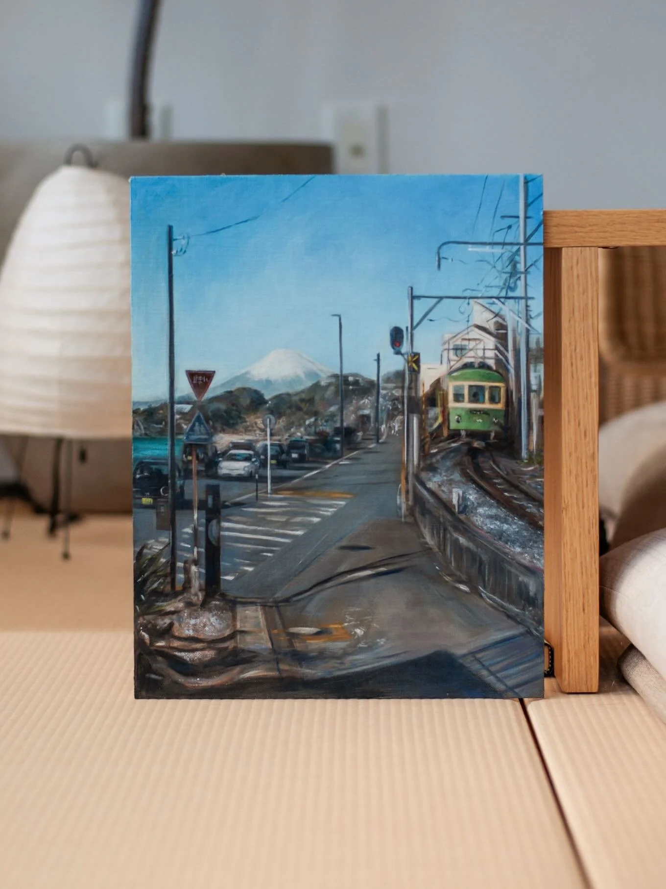 I took a landscape painting class at @newyorkschoolofthearts this spring! I&rsquo;ve been wanting to refine my landscapes and learn new practices, so taking a course has been on my list for the past year. I&rsquo;m so glad Winter Depressy Me set Spri