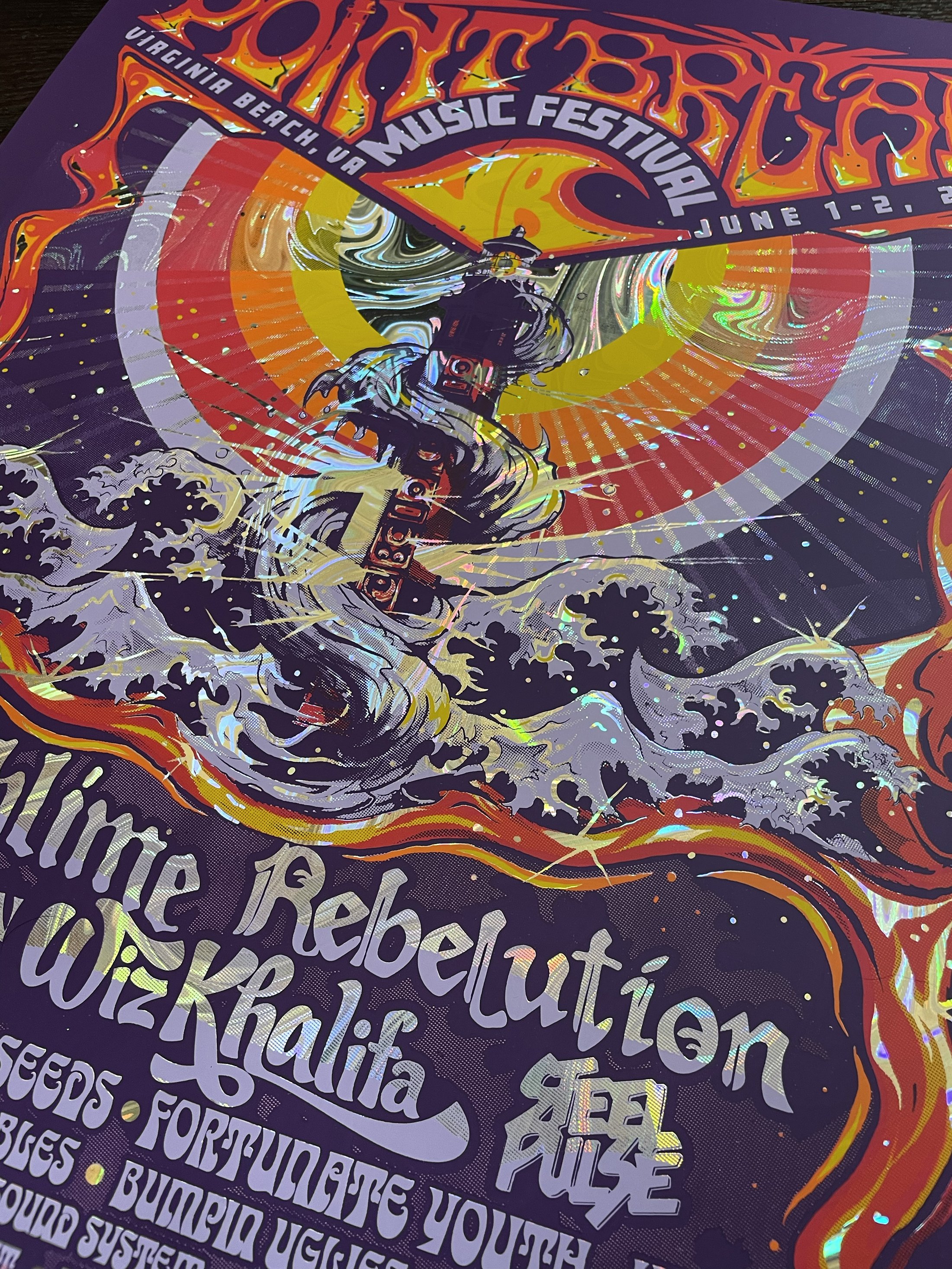 Swirl Foil POINT BREAK FESTIVAL 2024 (June 1-2 / Virginia Beach, VA)