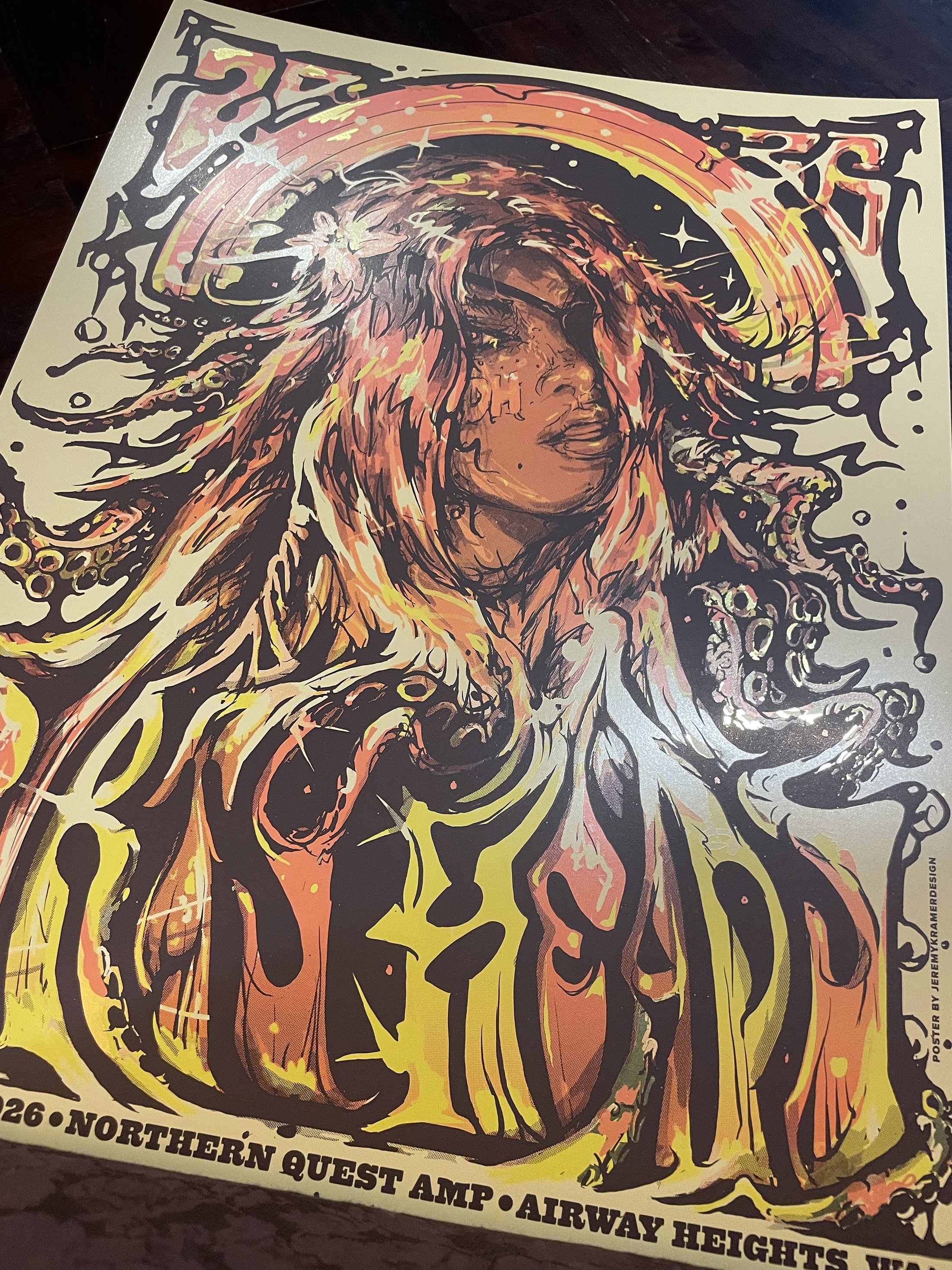 * Gold Foil DIRTY HEADS 2026 (Airway Heights, WA / August 12