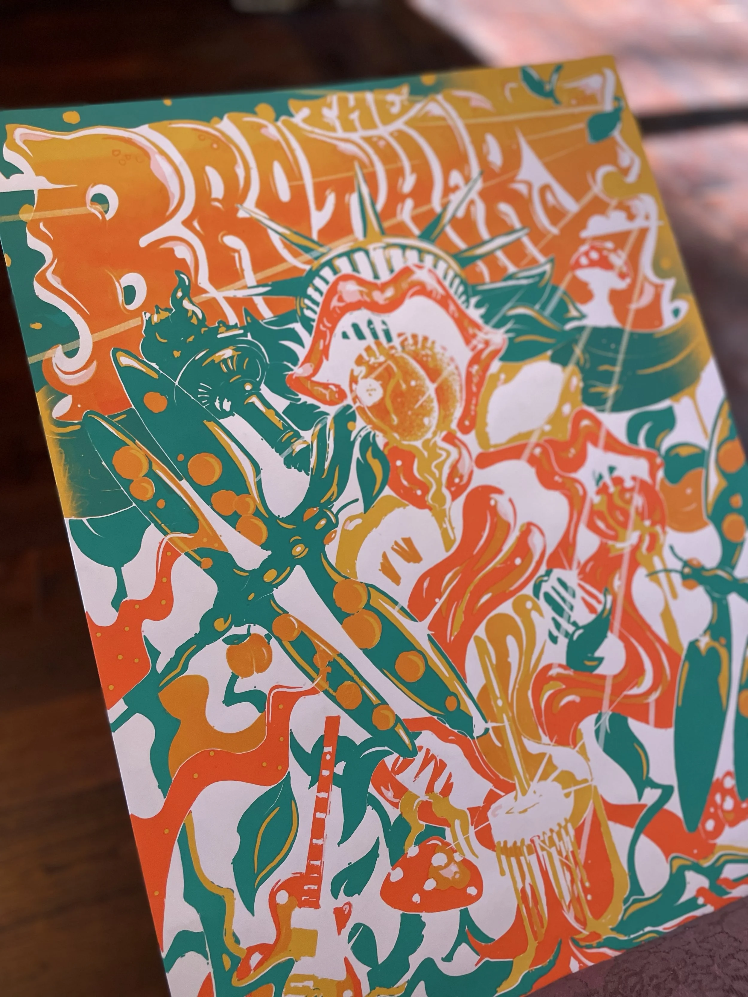 * Test Print (1/1) - The Brothers (Madison Square Garden, NYC / 2025)