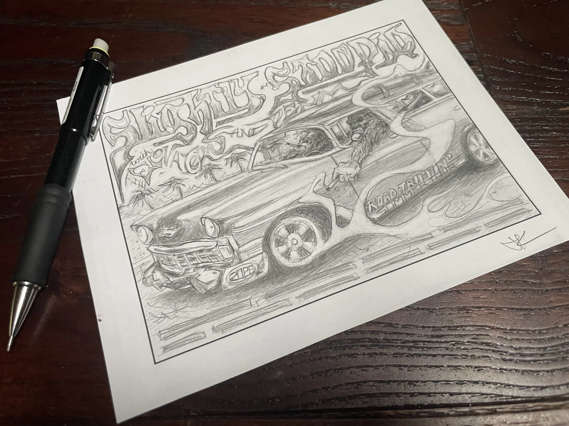 1/1 Concept Sketch SLIGHTLY STOOPID (Spokane, WA / Oct. 6, 2026)
