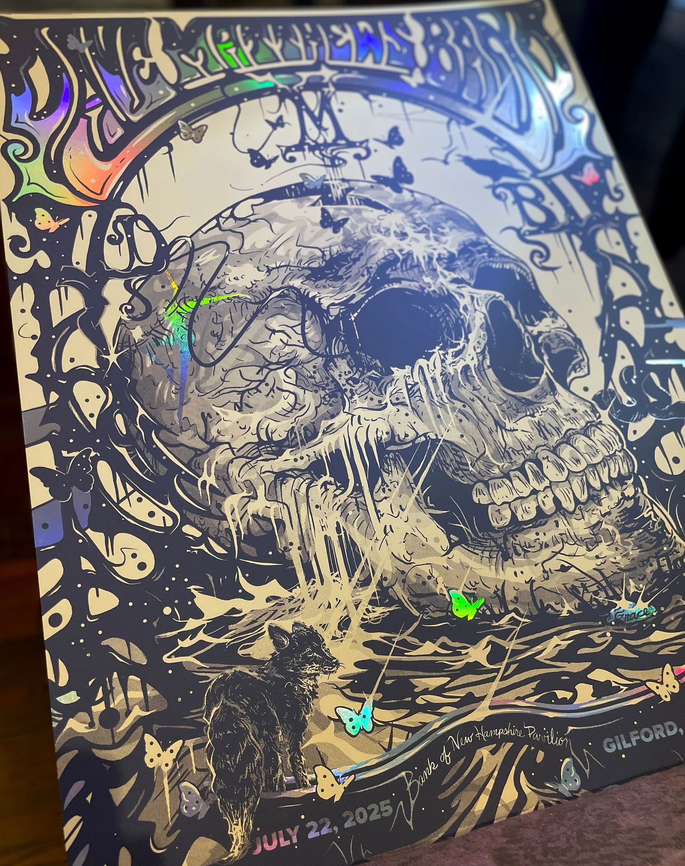 *AP # 3/15 Foil DAVE MATTHEWS BAND (July 22 / Gilford, NH)