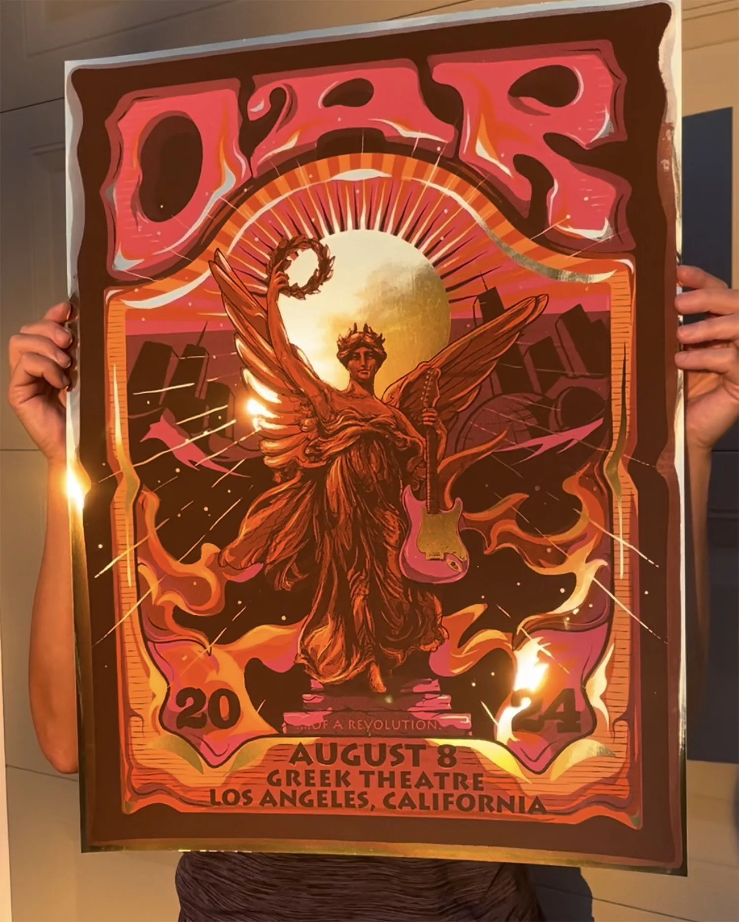 Foil O.A.R. SUMMER TOUR 2024 (August 8 / Los Angeles, CA)