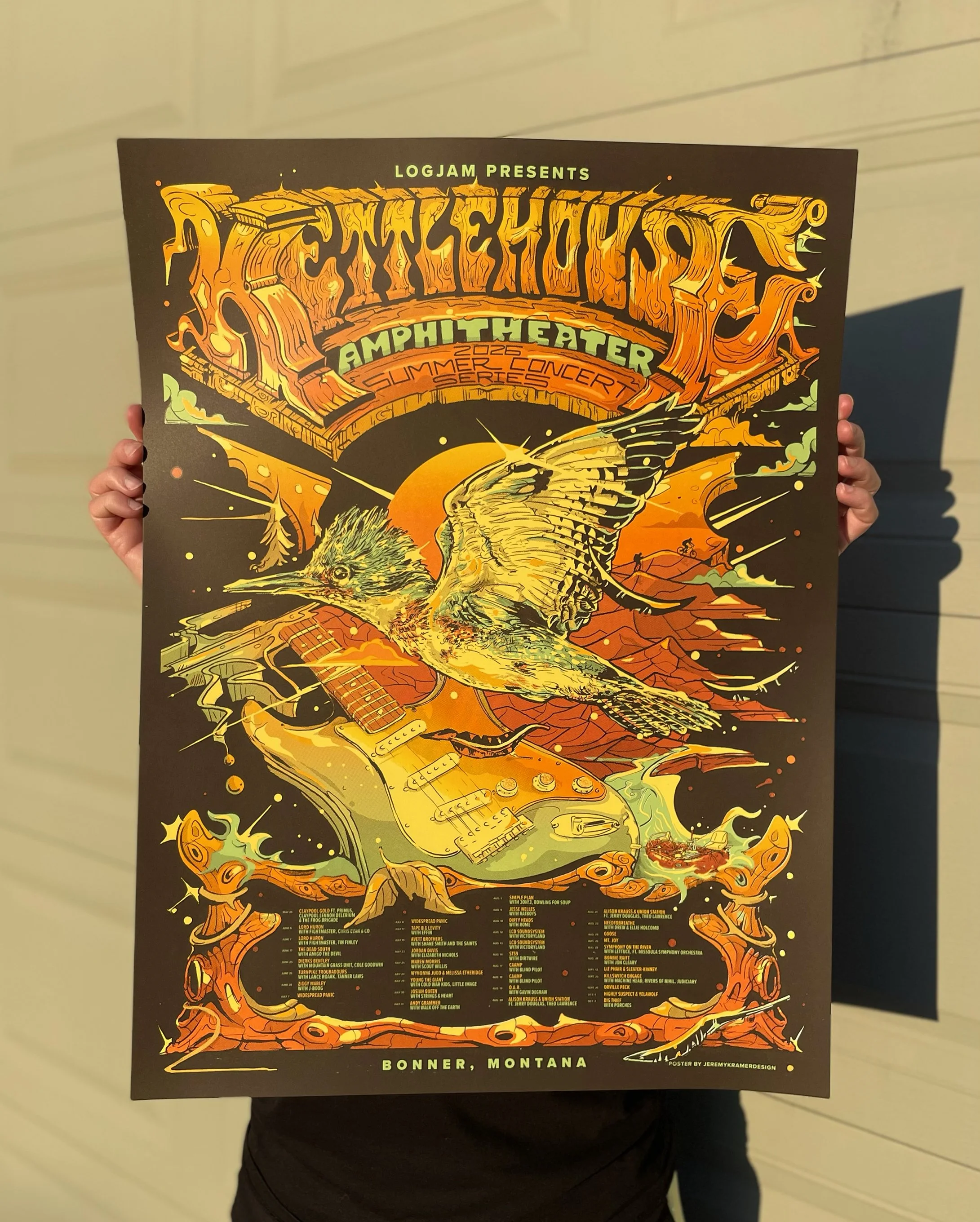 KETTLEHOUSE AMPHITHEATER Summer Concert Series (Bonner, Montana / 2026)