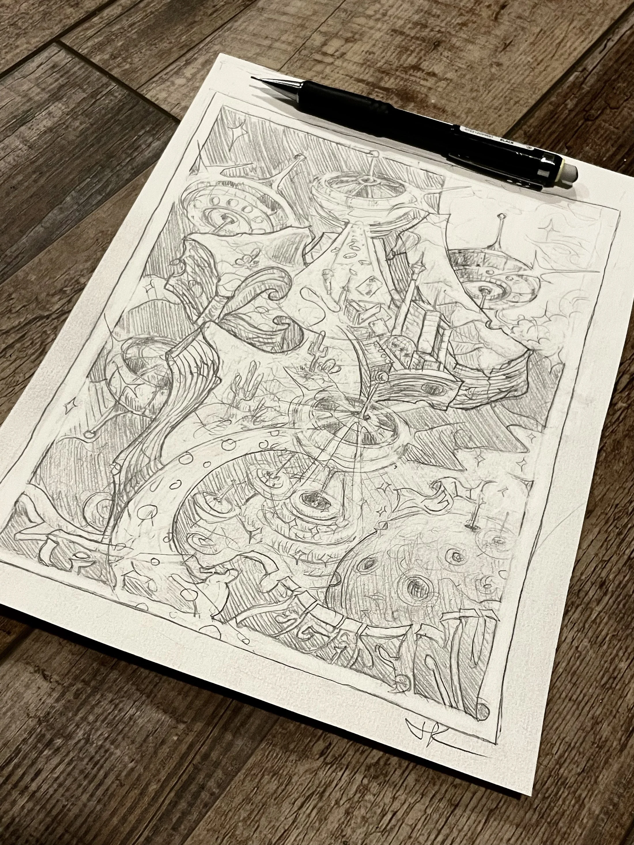 *1/1 Original Concept Sketch 311 DAY (March 7 - 8 / Las Vegas, NV)