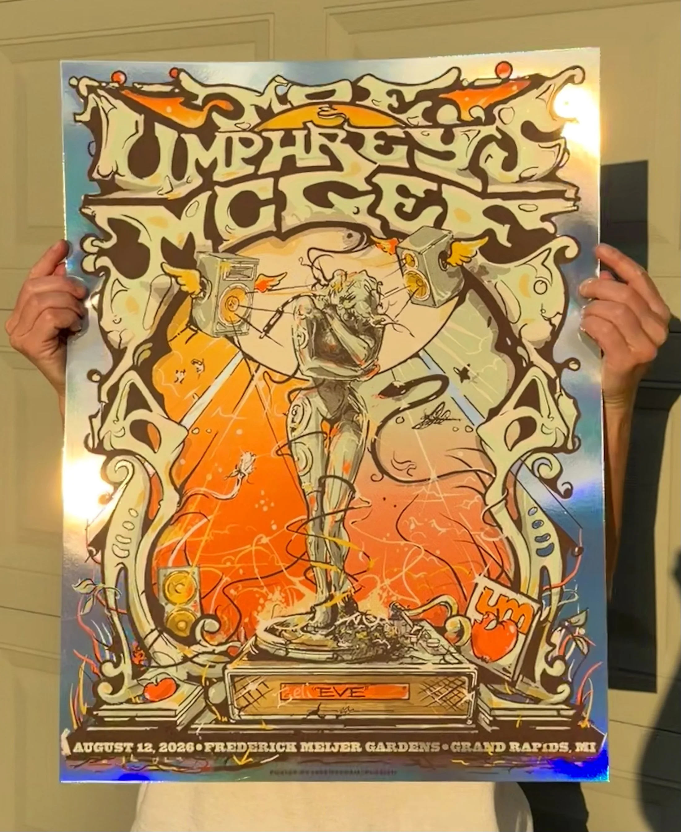 *Rainbow Foil UMPHREY'S MCGEE 2026 (Grand Rapids, MI / August 12)