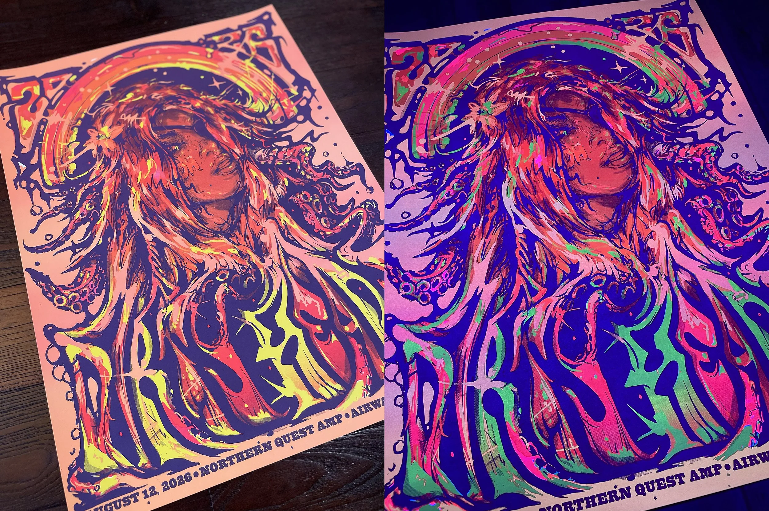 *UV Reactive DIRTY HEADS 2026 (Airway Heights, WA / August 12)
