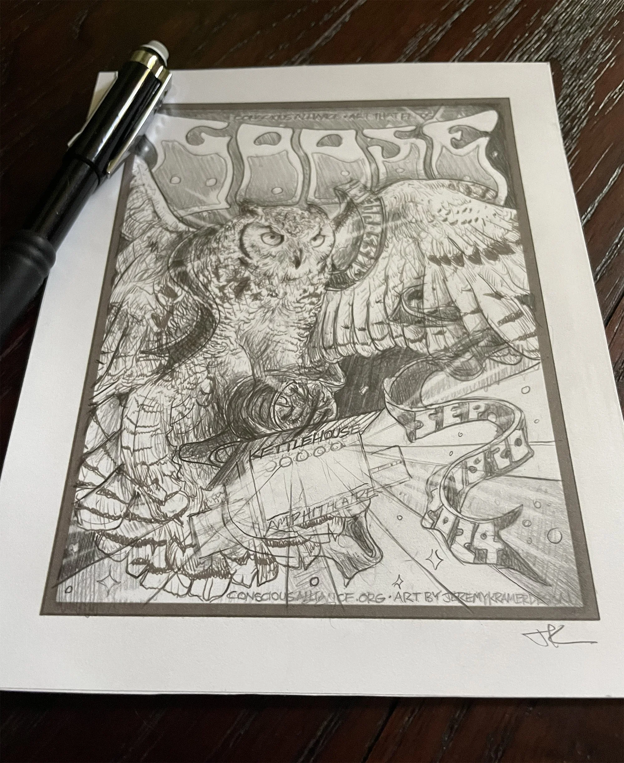 Original Concept Sketch - GOOSE 2024 (Bonner, MT)