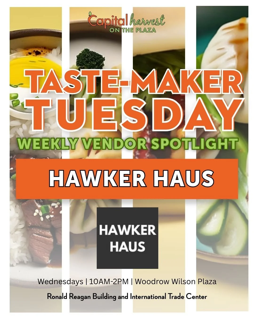 It&rsquo;s #TasteMakerTuesday! Stop by @hawker.haus and experience the vibrant flavors of Asia&rsquo;s iconic hawker centers right here at Wilson Plaza. From their signature cut noodles to bold spices and fresh ingredients, every bowl is made to orde