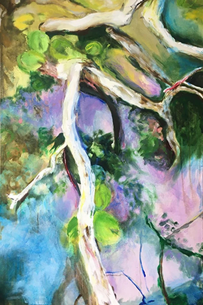 Float #2 (2021)  I  Oil on canvas  I  36x24 in.