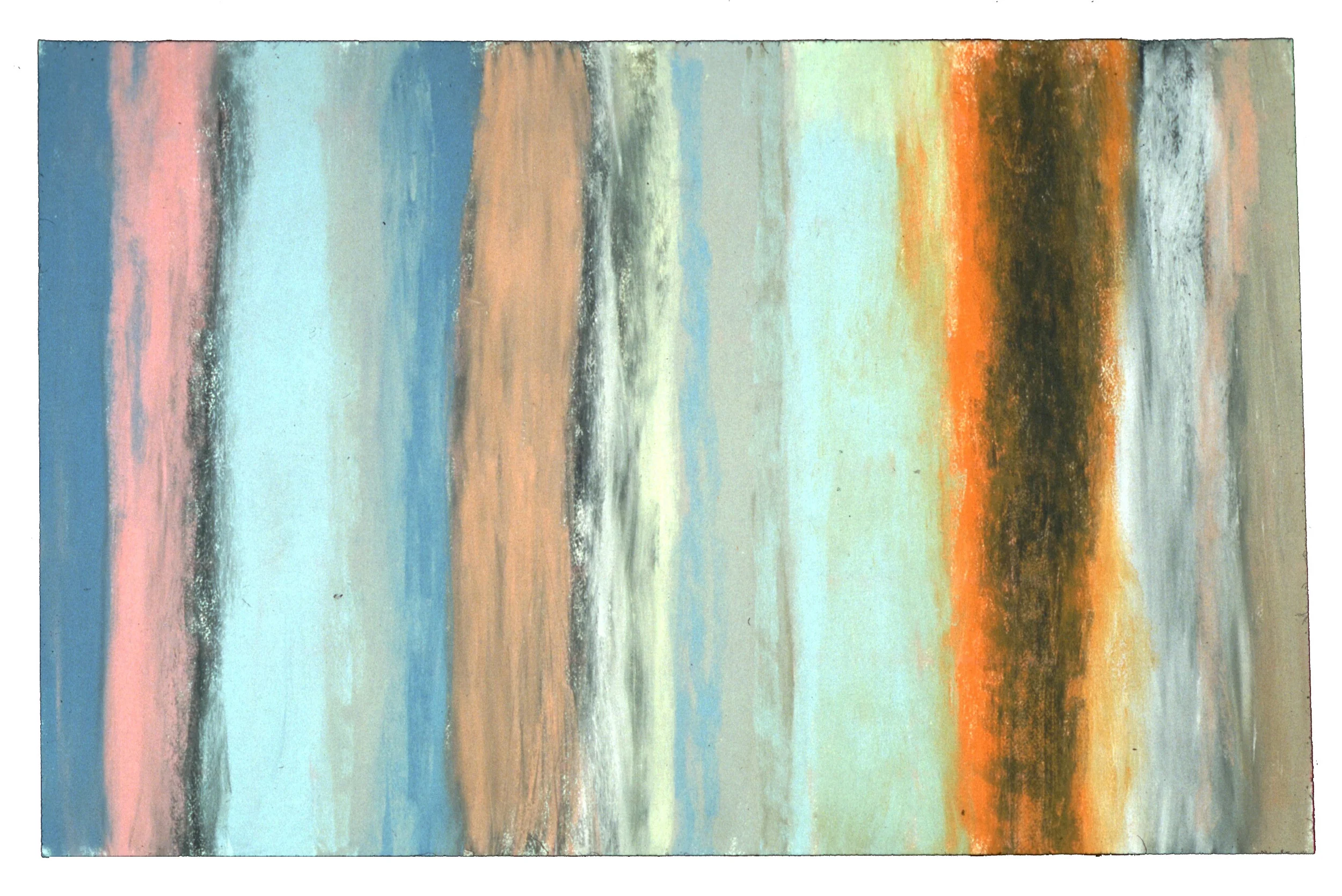 Forces of Nature 1 32" x 40" Pastel on paper 2001