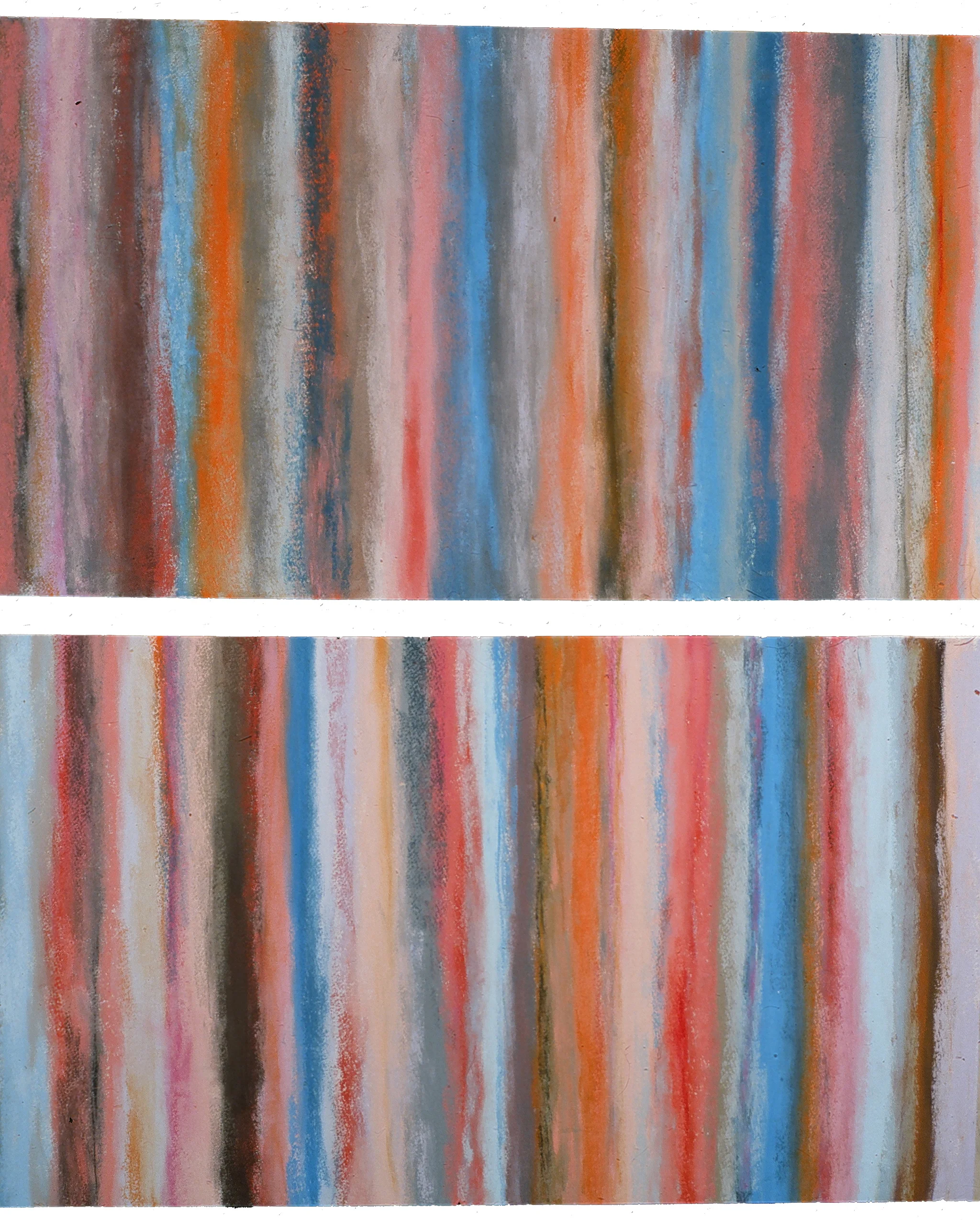 Forces of Nature 8 32" x 40" each Pastel on paper 2001