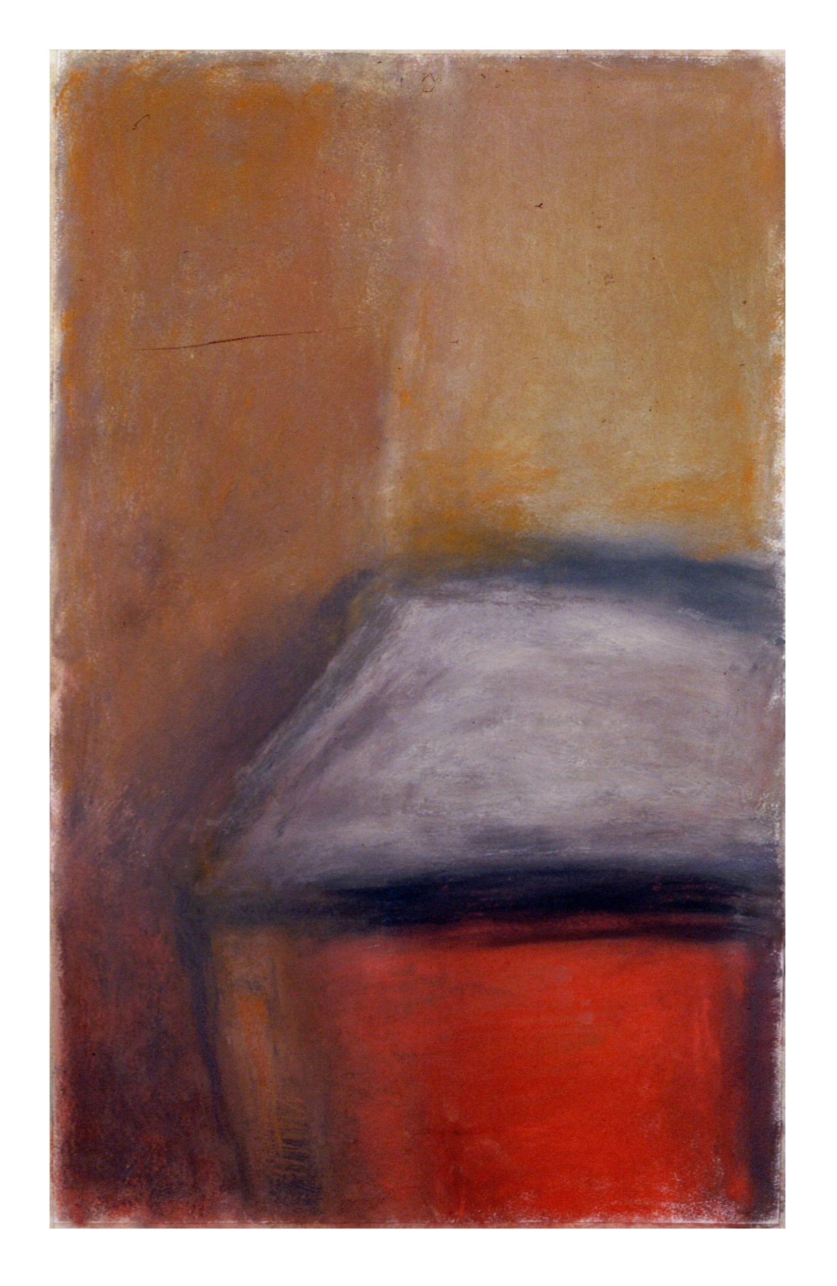 Chair 2* 36" x 22" Pastel on paper 2001 * Collection of Joan and Jon Grossman