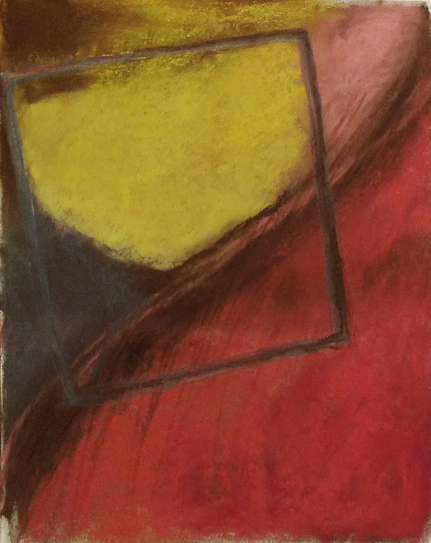 Between Heaven and Earth 1 20" x 16" Pastel on paper 2013