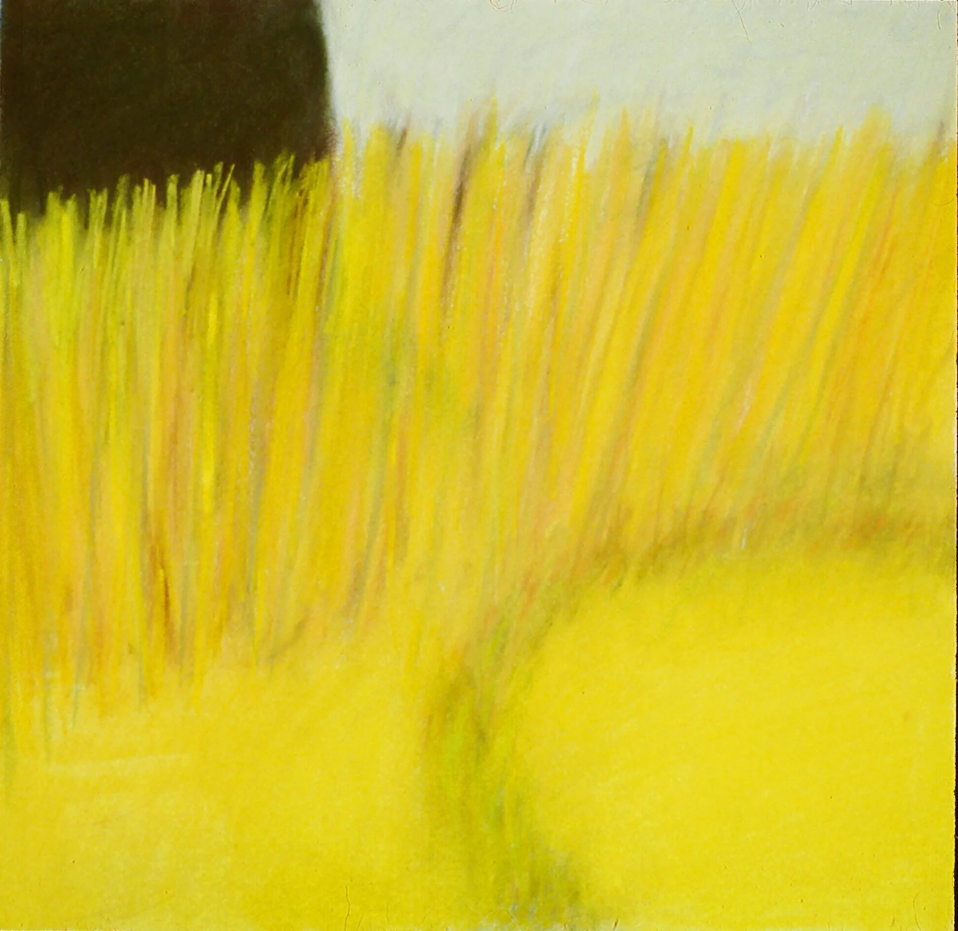 Travels in the South of France 18 (1991)  I  Pastel on paper  I  17 1/16x16 7/8 in. 