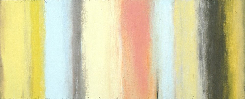 Forces of Nature 2 (2004)  I Pastel on paper I  17x40 in.