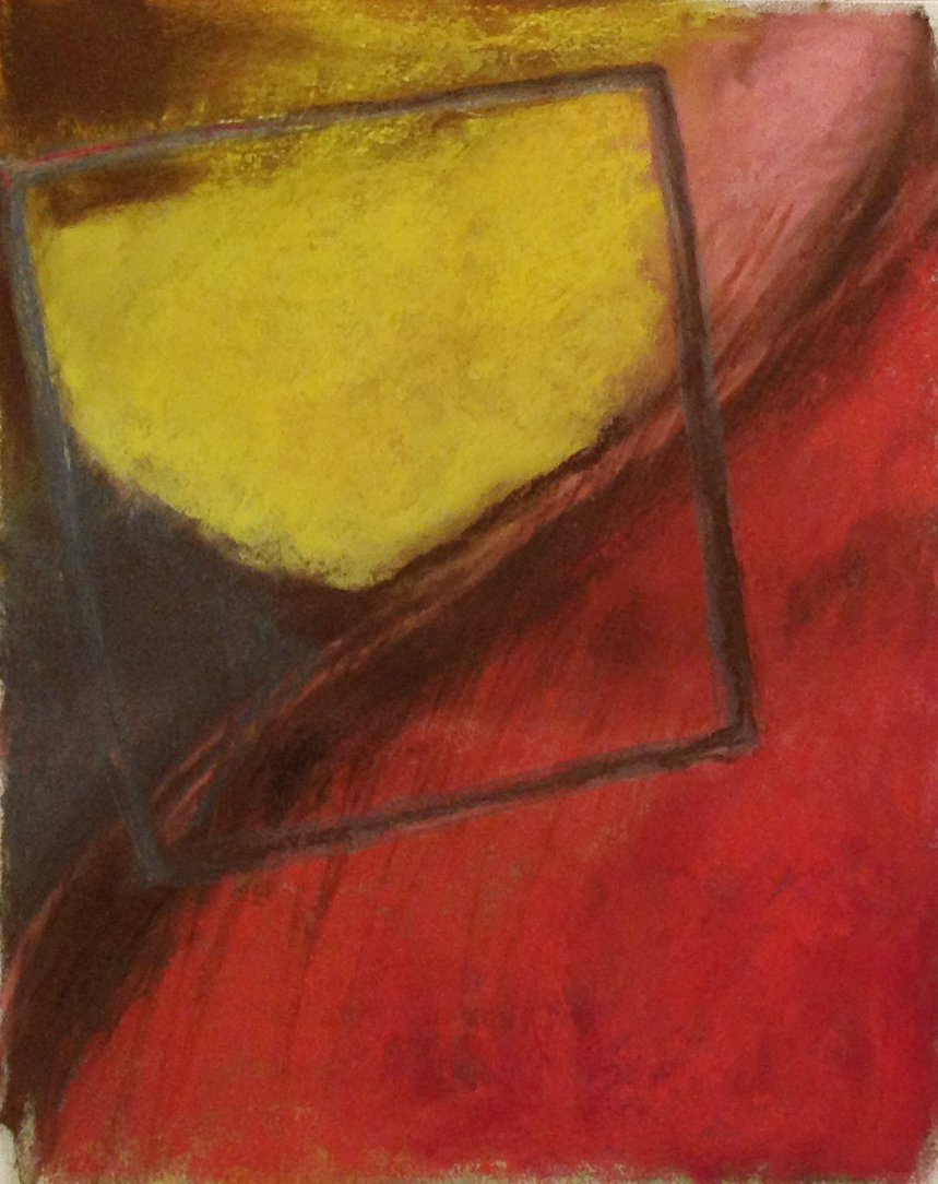 Between Heaven and Earth 1 (2013)  I  Pastel on paper  I  20 3/4 x 16 1/8 in.