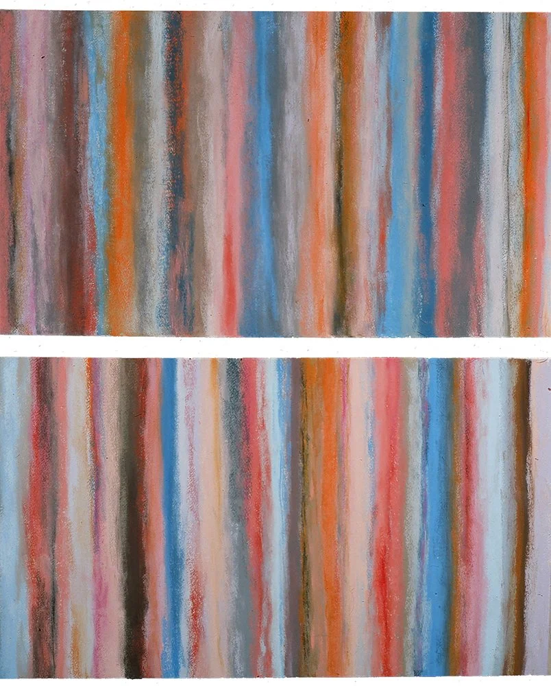 Forces of Nature 9 (2004)  I Pastel on paper I  66x40 in.