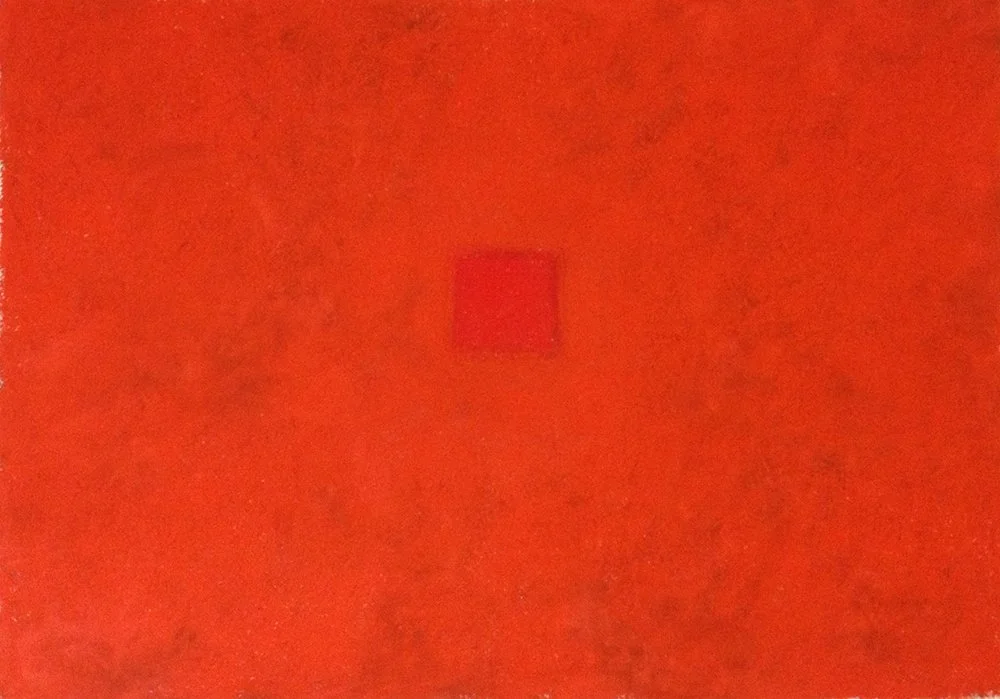 Red Pools 4 (2014)  I  Pastel on paper  I  18x22 1/2 in.