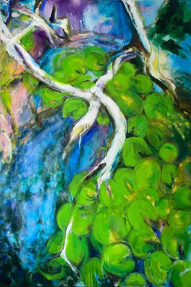 Float #4 (2021-2024)  I  Oil on canvas  I  36x24 in.