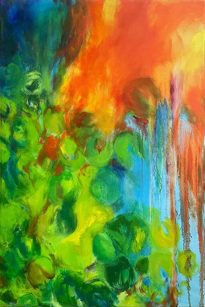 Float #11 (2023)  I  Oil on canvas  I  36x24 in.