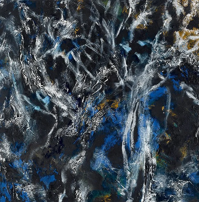 Galapagos Memory: The Uncertainty of Form 5 (2015-2016)  I  Oil on canvas  I  20x20 in.  I  SOLD