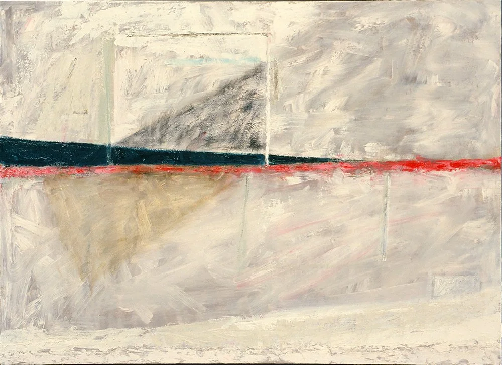 Home & Sea 1 (1989)  I  Oil on canvas  I  32x33 7/8 in.