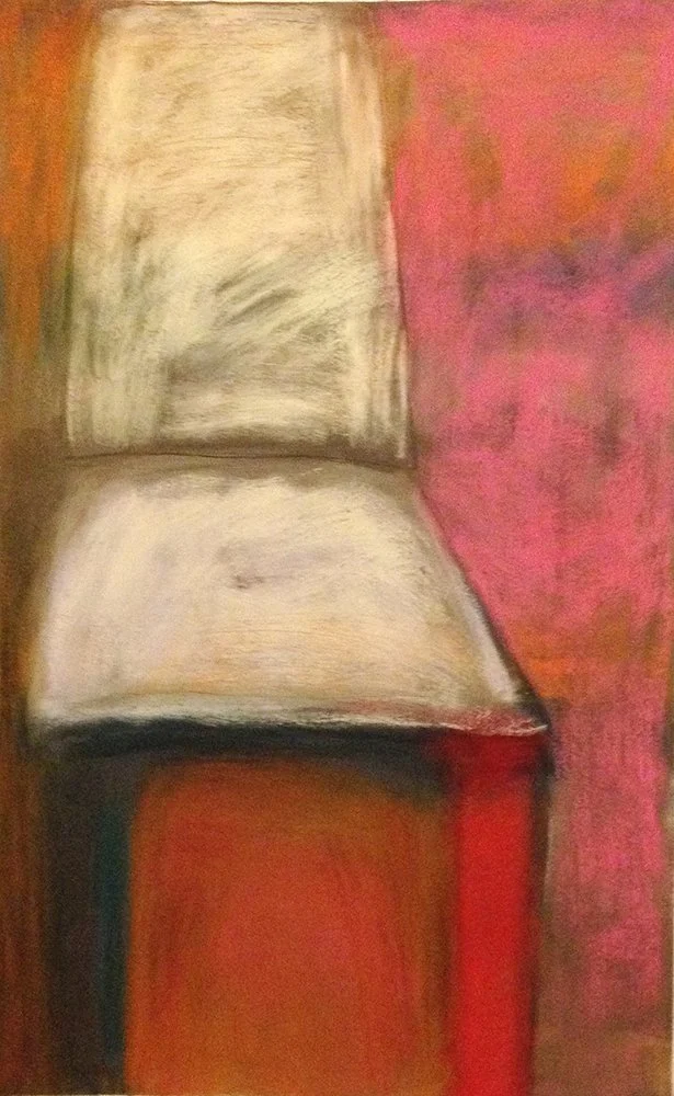 Chair 8 (2017)  I  Pastel on paper  I  36x22 in.