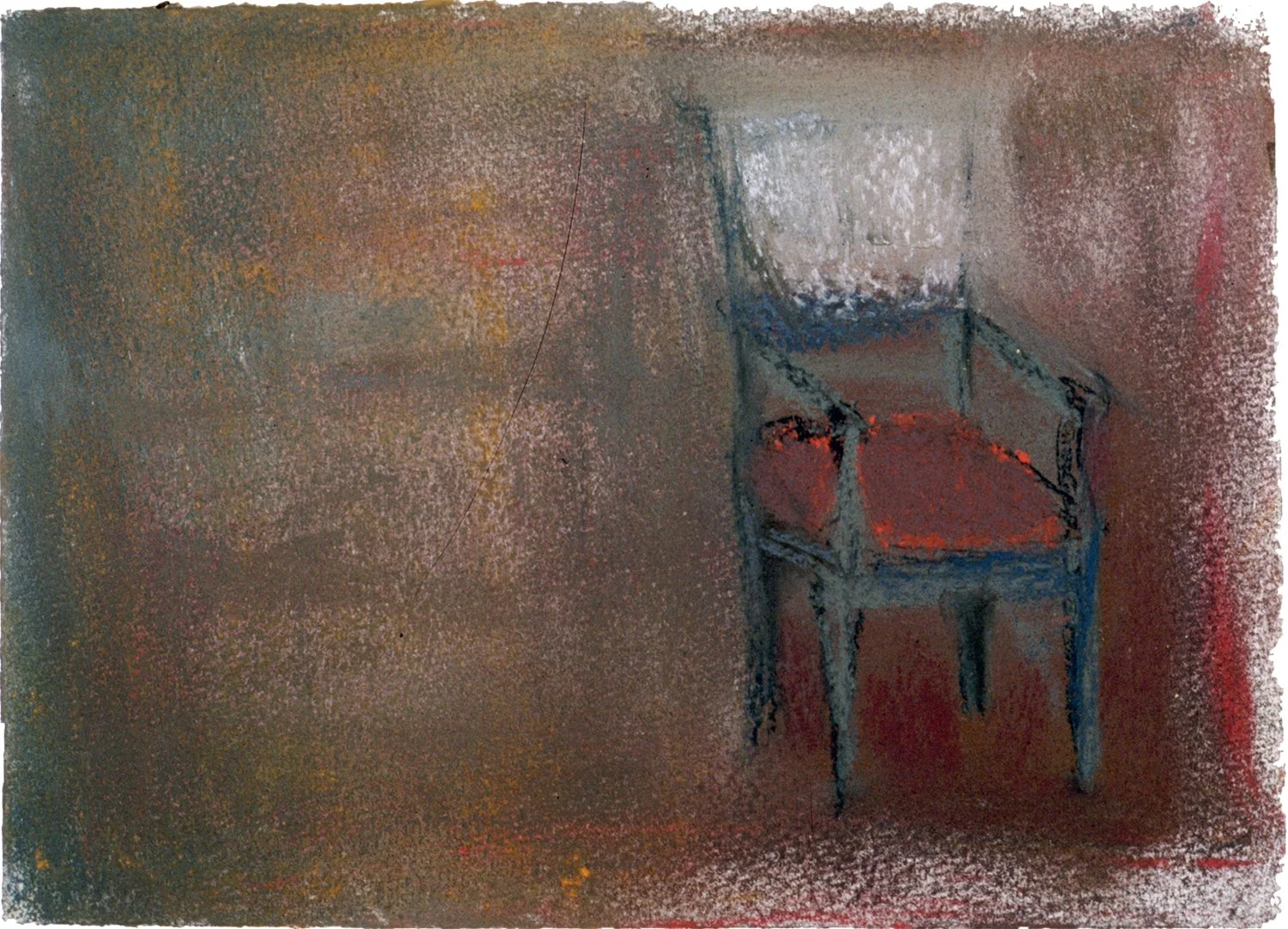 Chair 3 (2001)  I  Pastel on paper  I  8x11 in.