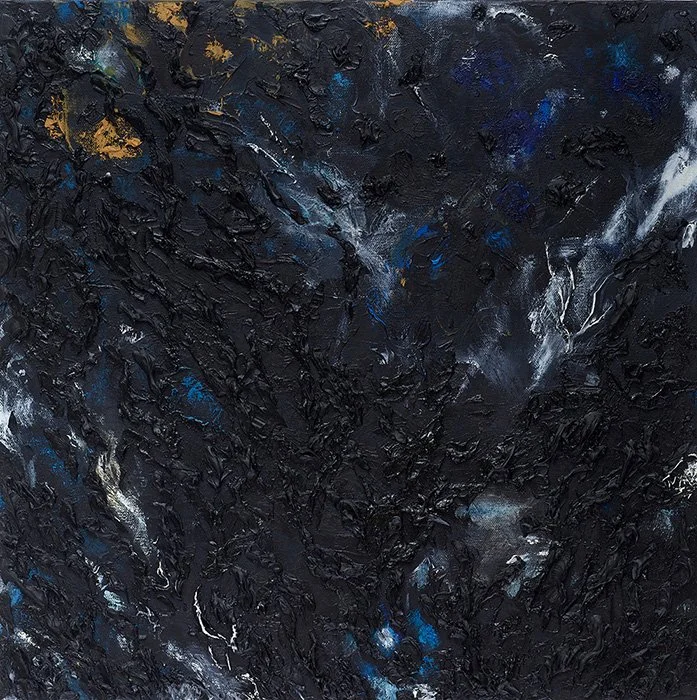 Galapagos Memory: The Uncertainty of Form 6 (2016-2016)  I  Oil on canvas  I  20x20 in.