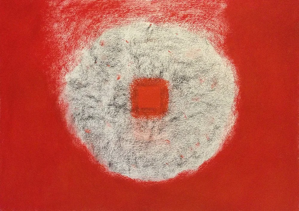 Red Pools 6 (2014)  I  Pastel on paper  I  18x26 1/2 in.