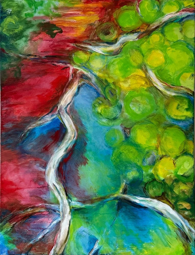 Float #12 (2023)  I  Oil on canvas  I  40x30 in.