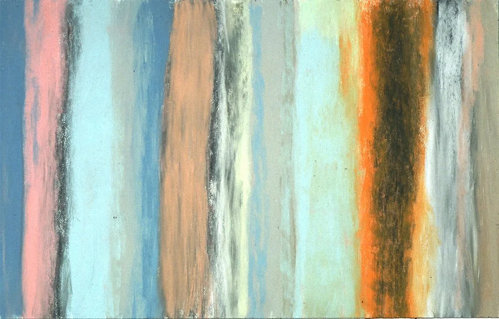 Forces of Nature 1 (2004)  I Pastel on paper I  32x40 in.