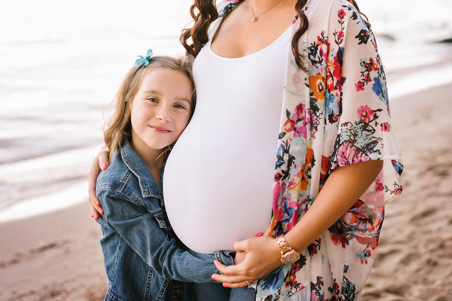 Baltimore Maryland Maternity newborn photographer beach sisters 2016 a.jpg