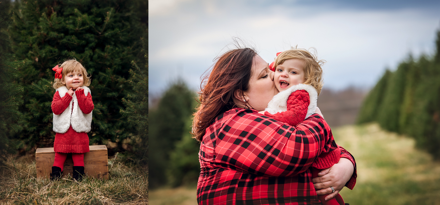 Jessica Fenfert Baltimore Maryland Family Photographer Gaver Tree Farm Minis 2016