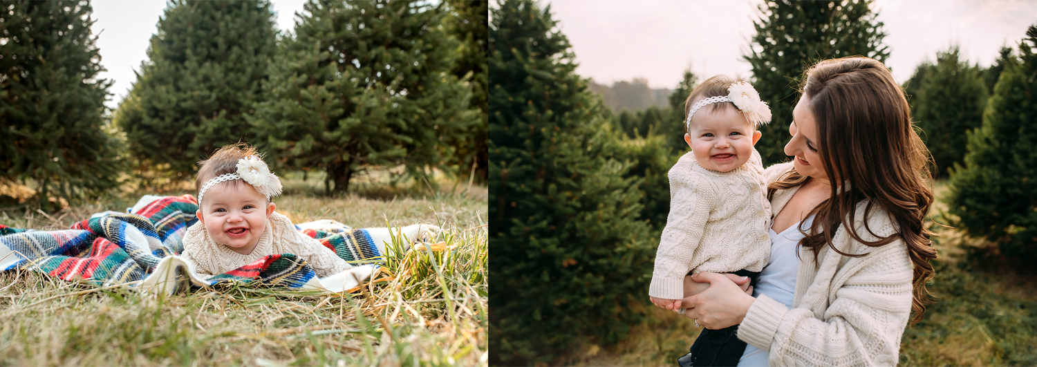 Jessica Fenfert Baltimore Maryland Family Photographer Gaver Tree Farm Minis 2016